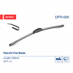 Balai d'essuie-glace DENSO DFR-005, Aerotwin Retrofit, 530mm, Avant, 1 pièce - Vue supplémentaire 4