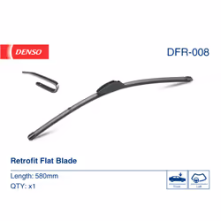 Balai d'essuie-glace DENSO DFR-008, DFR, 580mm, Avant, 1 pièce - Vue supplémentaire 4