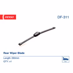 Balai d'essuie-glace DENSO DF-311, Flat Blades, 280mm, Arrière, 1 pièce - Vue supplémentaire 5