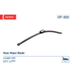 Balai d'essuie-glace DENSO DF-302, Flat Blades, 404mm, Arrière, 1 pièce - Vue supplémentaire 5