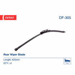 Balai d'essuie-glace DENSO DF-305, Flat Blades, 425mm, Arrière, 1 pièce - Vue supplémentaire 5