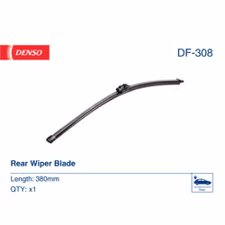 Balai d'essuie-glace DENSO DF-308, Flat Blades, 380mm, Arrière, 1 pièce - Vue supplémentaire 5