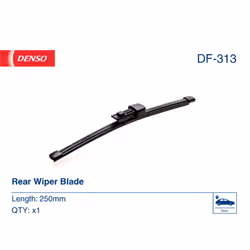 Balai d'essuie-glace DENSO DF-313, Flat Blades, 250mm, Arrière, 1 pièce - Vue supplémentaire 5