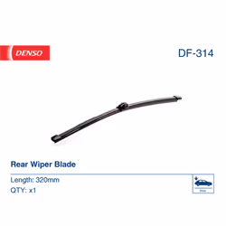 Balai d'essuie-glace DENSO DF-314, Flat Blades, 320mm, Arrière, 1 pièce - Vue supplémentaire 5