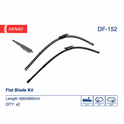 Balai d'essuie-glace DENSO DF-152,, 680mm, Avant, 2 pièce