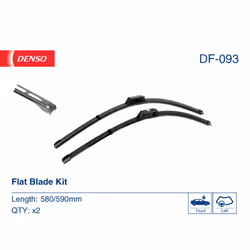 Balai d'essuie-glace DENSO DF-093,, 590+580mm, Avant, 2 pièce
