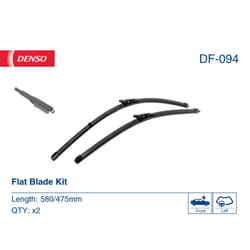Balai d'essuie-glace DENSO DF-094,, 580+475mm, Avant, 2 pièce