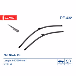 Balais d'essuie-glace plats DENSO DF-432