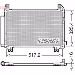 Condenseur, climatisation DENSO DCN50107