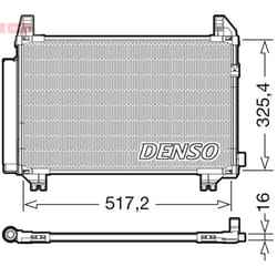 Condenseur, climatisation DENSO DCN50107
