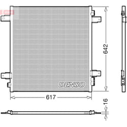 Condenseur, climatisation DENSO DCN46027