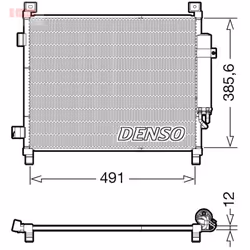 Condenseur, climatisation DENSO DCN46031