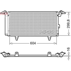 Condenseur, climatisation DENSO DCN36005