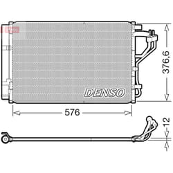 Condenseur, climatisation DENSO DCN41010