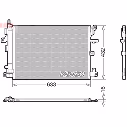Condenseur, climatisation DENSO DCN33012