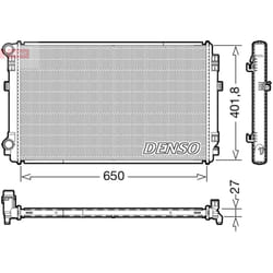 Radiateur, refroidissement moteur DENSO DRM32048