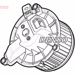 Pulseur d'air habitacle DENSO DEA12007