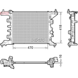 Radiateur moteur DENSO DRM20121