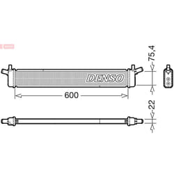 Radiateur moteur DENSO DRM50136