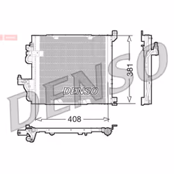 Condenseur, climatisation DENSO DCN20012