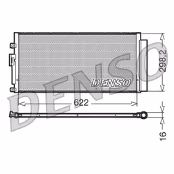Condenseur, climatisation DENSO DCN09046