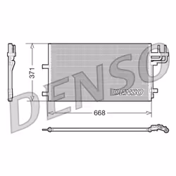 Condenseur, climatisation DENSO DCN10007