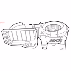 Pulseur d'air habitacle DENSO DEA23001 - Vue supplémentaire 3