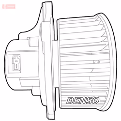 Pulseur d'air habitacle DENSO DEA43003