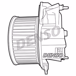 Pulseur d'air habitacle DENSO DEA09030 - Vue supplémentaire 5