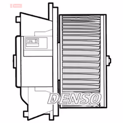 Pulseur d'air habitacle DENSO DEA09043 - Vue supplémentaire 4