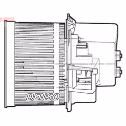 Pulseur d'air habitacle DENSO DEA09063