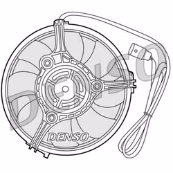 Ventilateur, refroidissement moteur DENSO DER02001