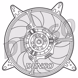 Ventilateur, refroidissement moteur DENSO DER09290