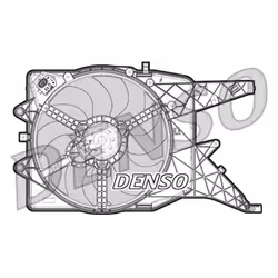 Ventilateur, refroidissement moteur DENSO DER20010