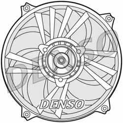 Ventilateur, refroidissement moteur DENSO DER21013