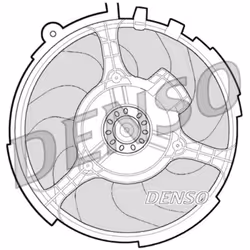 Ventilateur, refroidissement moteur DENSO DER09060