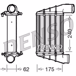 Intercooler DENSO DIT02001