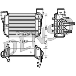 Intercooler DENSO DIT02002