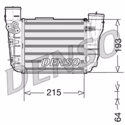 Intercooler DENSO DIT02020 gauche - Vue supplémentaire 3