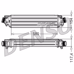 Intercooler DENSO DIT01002