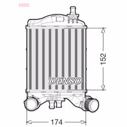 Intercooler DENSO DIT09111