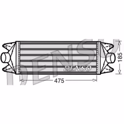 Intercooler DENSO DIT12001