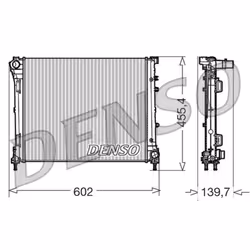 Radiateur, refroidissement moteur DENSO DRM09162