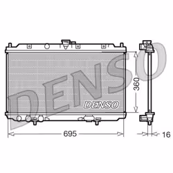 Radiateur moteur DENSO DRM46012