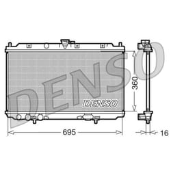 Radiateur moteur DENSO DRM46012