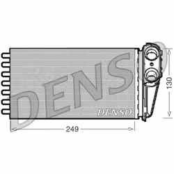 Échangeur de chaleur, chauffage habitacle DENSO DRR21001