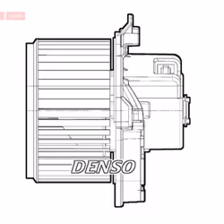Pulseur d'air habitacle DENSO DEA09071 - Vue supplémentaire 4