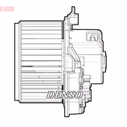 Pulseur d'air habitacle DENSO DEA09072 - Vue supplémentaire 4
