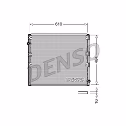 Condenseur, climatisation DENSO DCN50020