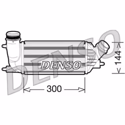 Intercooler DENSO DIT07001